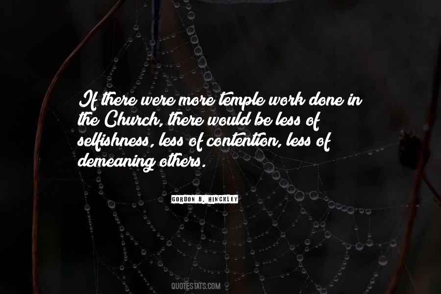 Temple Work Quotes #1660311