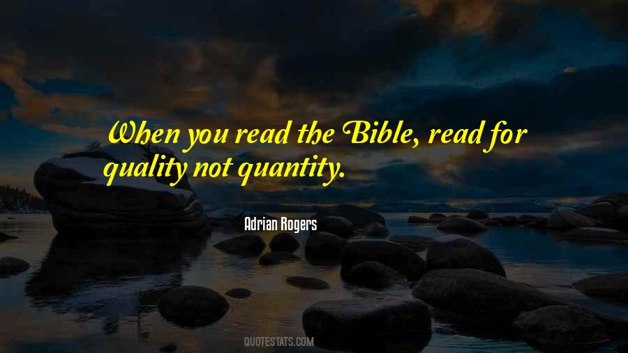 Quotes About Quality Not Quantity #485379