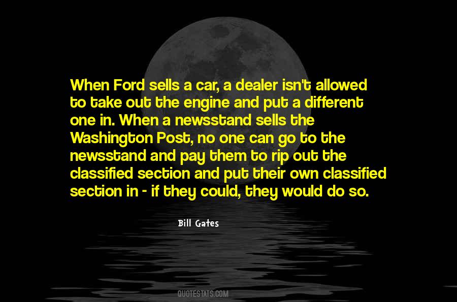 Quotes About Ford #1311573