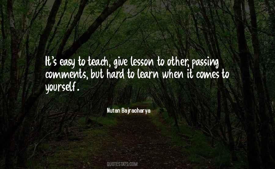 Lesson To Quotes #1104173