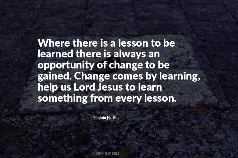 Lesson To Quotes #963047