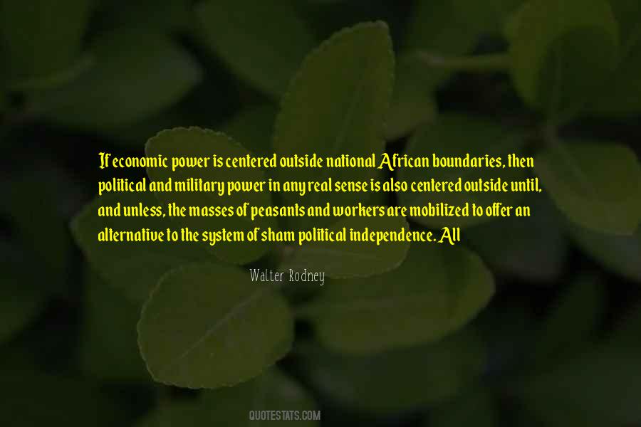 Economic Independence Quotes #391883