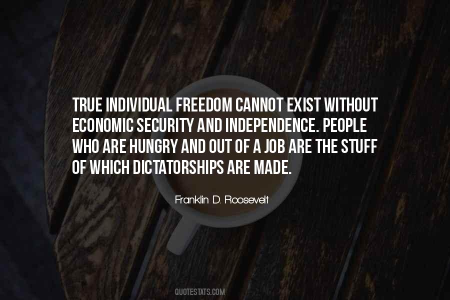 Economic Independence Quotes #453948