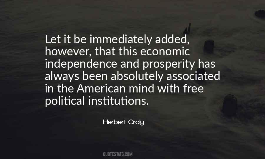 Economic Independence Quotes #864996