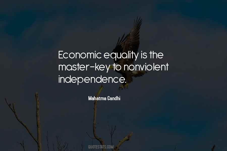 Economic Independence Quotes #871190