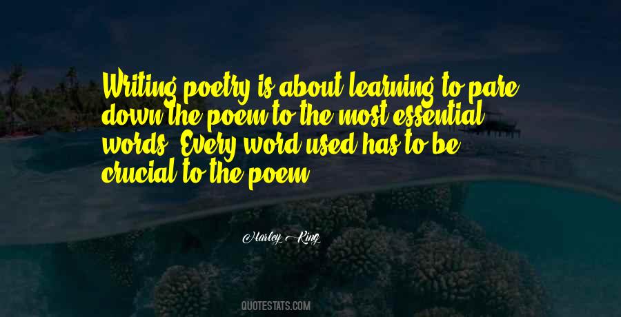 About Writing Poetry Quotes #1788654