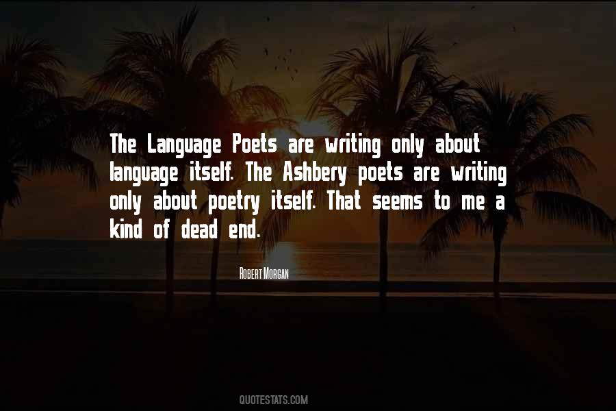 About Writing Poetry Quotes #514635