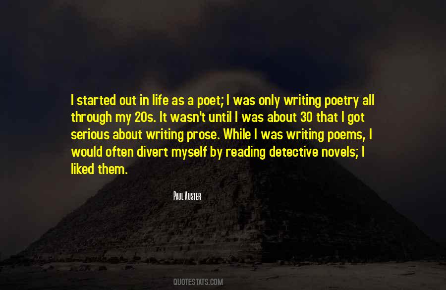 About Writing Poetry Quotes #577256