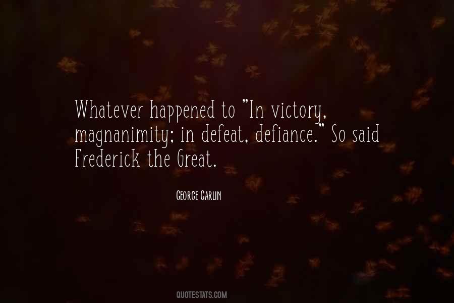 Victory Defeat Quotes #169914