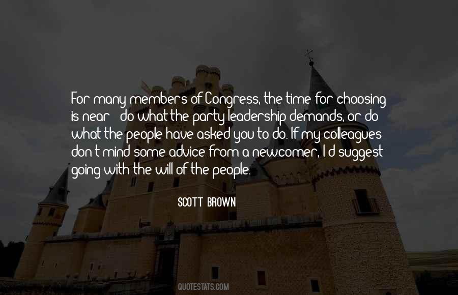 Quotes About Congress Party #727844