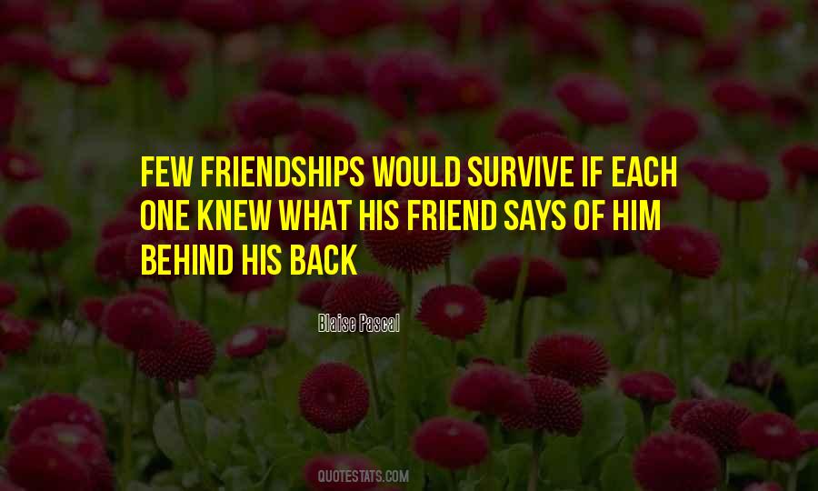 Quotes About Friendships #1274507