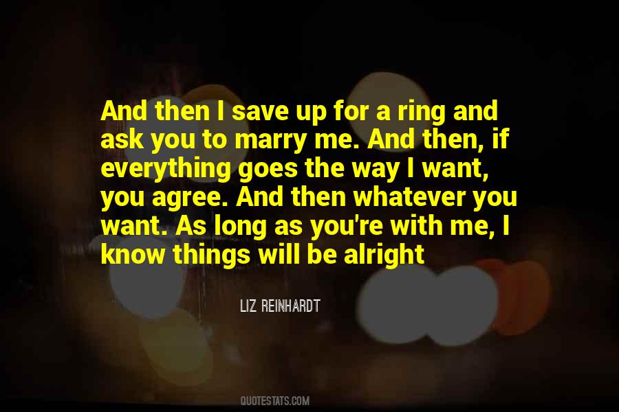 Quotes About Will You Marry Me #1734835