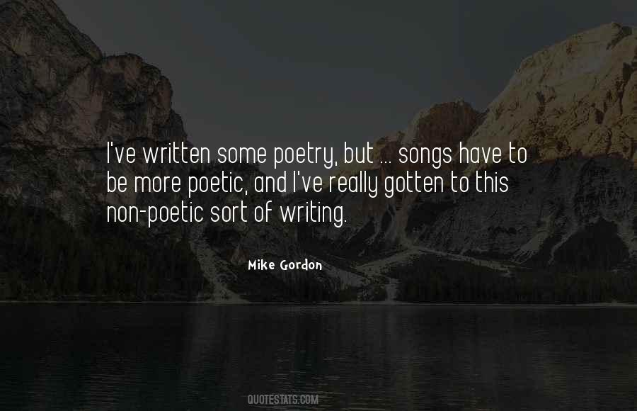 Quotes About Poetry And Songs #122491