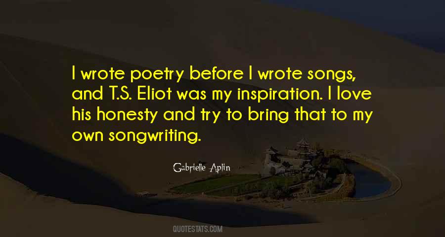 Quotes About Poetry And Songs #637056