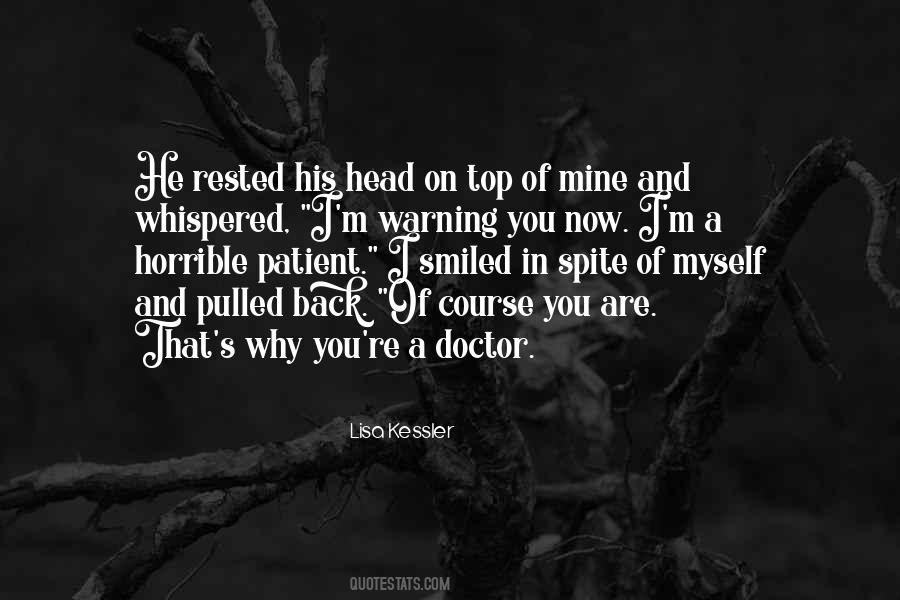 Quotes About Doctor And Patient #942885