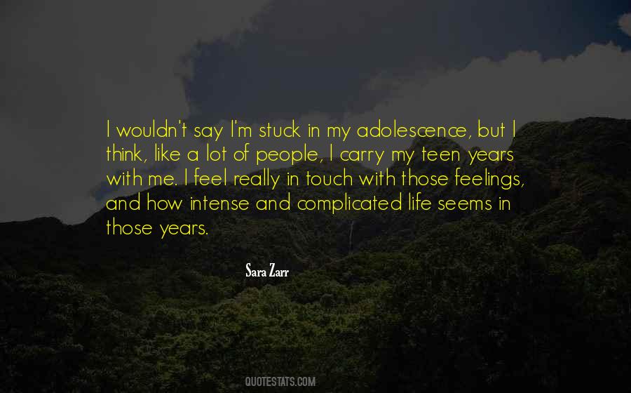 Quotes About When Life Gets Complicated #128970