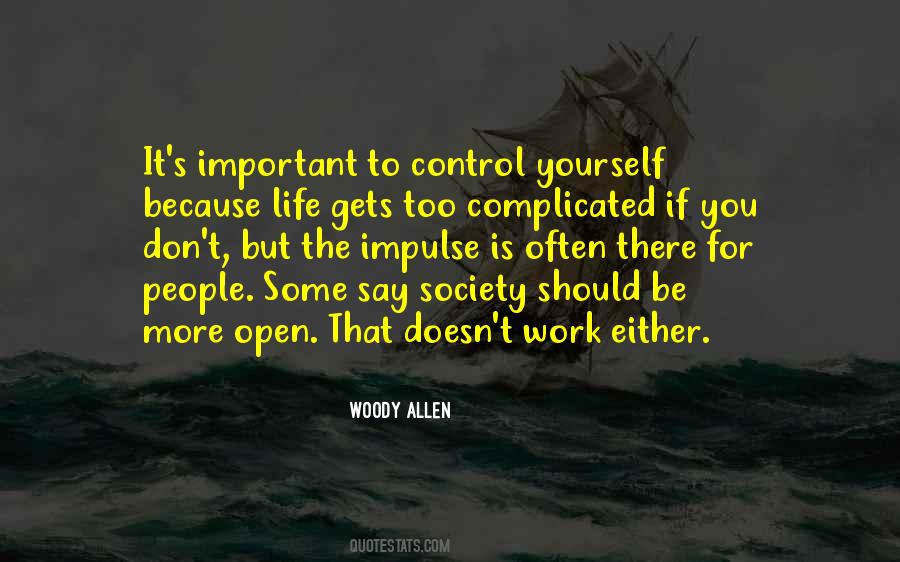 Quotes About When Life Gets Complicated #151384