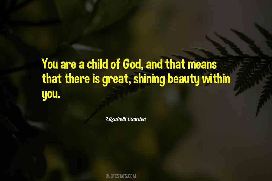 Quotes About Child Of God #344876