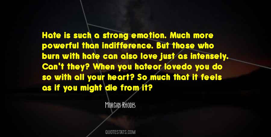 Quotes About Love So Strong #1358115