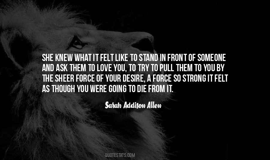 Quotes About Love So Strong #432880