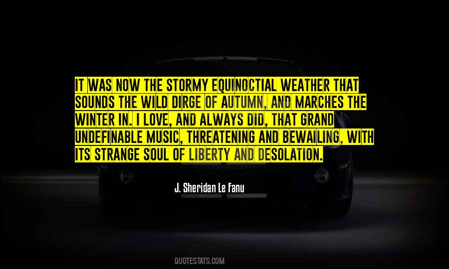 Quotes About Stormy #1137493