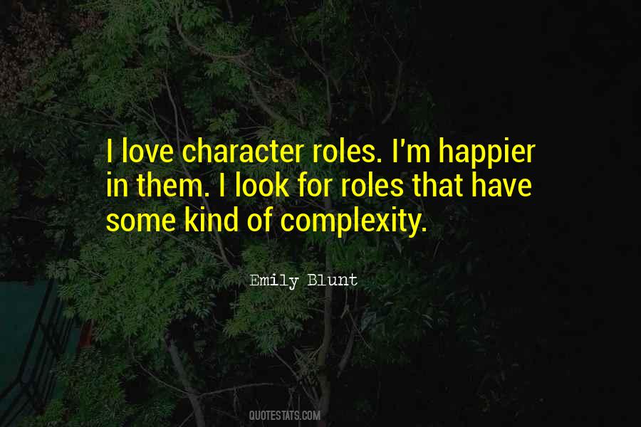 Quotes About Roles #1612662