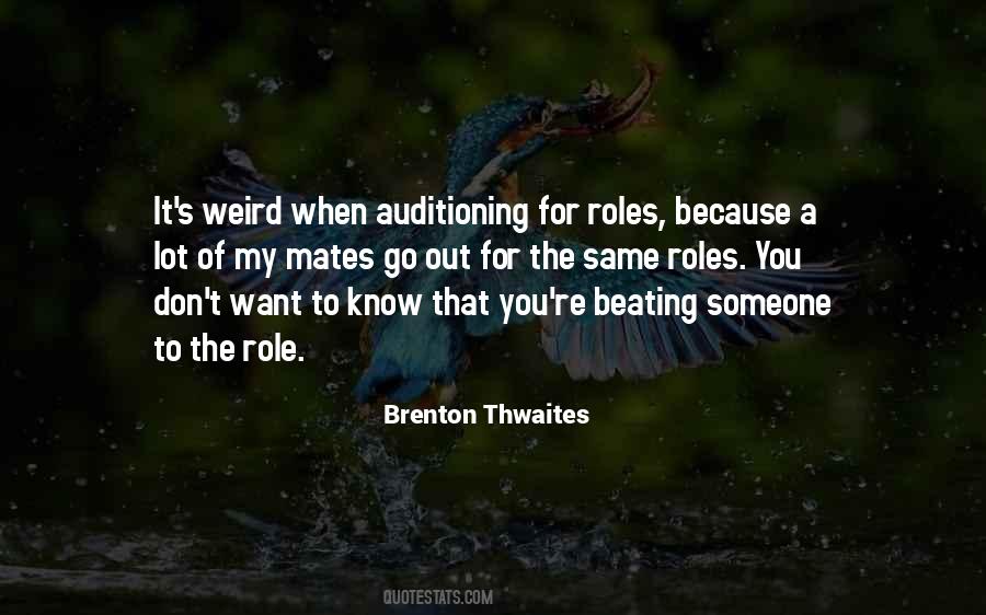 Quotes About Roles #1669095