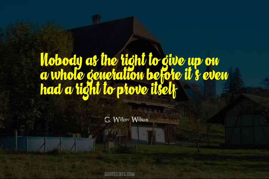 Quotes About Give Up On Life #12903