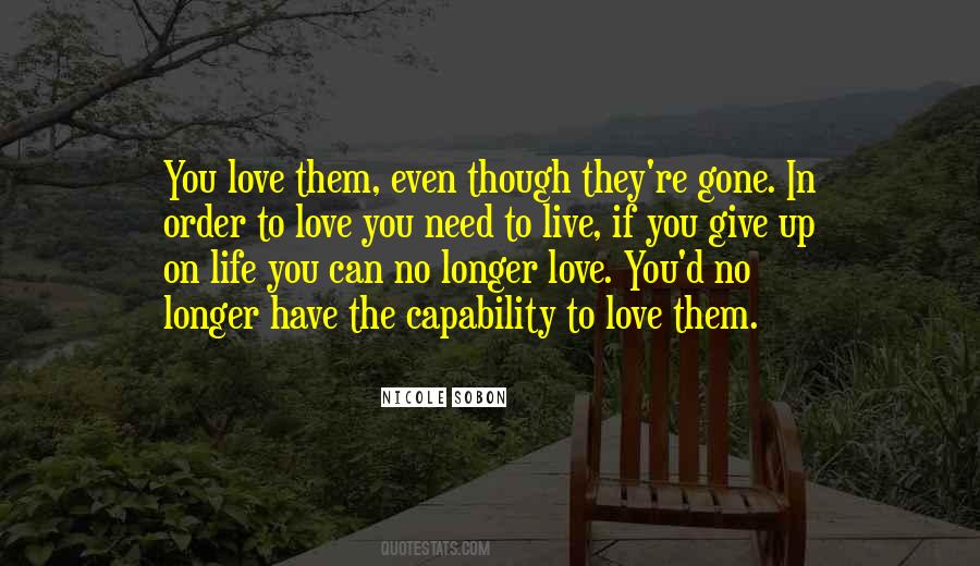 Quotes About Give Up On Life #367595