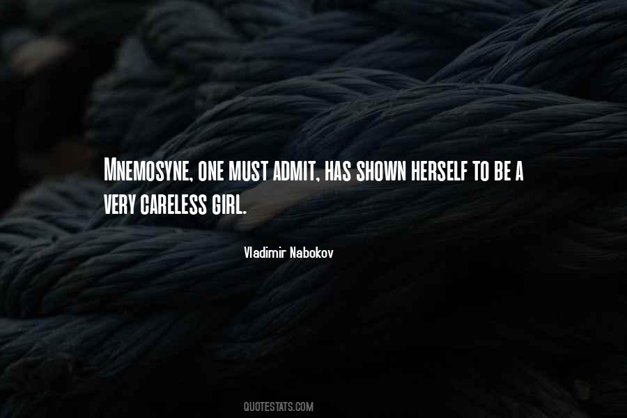 Quotes About Careless Girl #1722096
