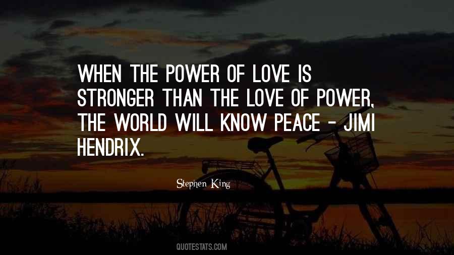 Quotes About World Peace Love #428187