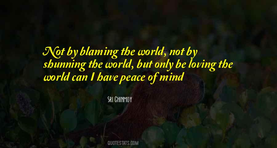 Quotes About World Peace Love #42876