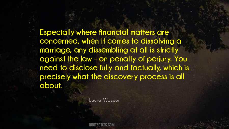 Quotes About Financial Matters #1507622