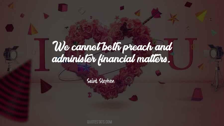 Quotes About Financial Matters #385351