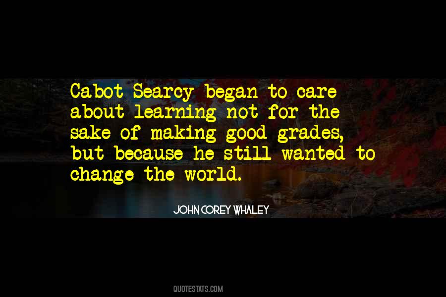 Quotes About World Change #18309