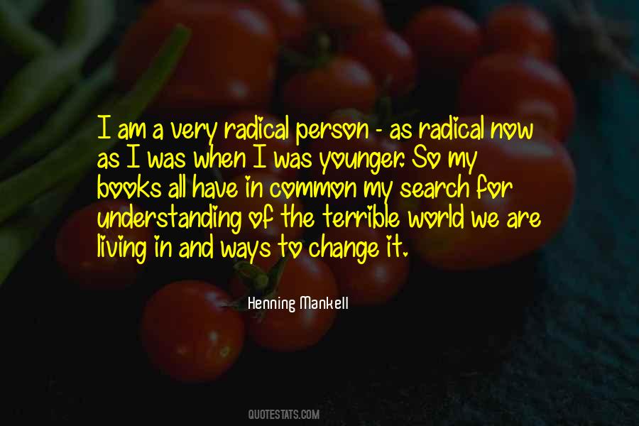 Quotes About World Change #22495