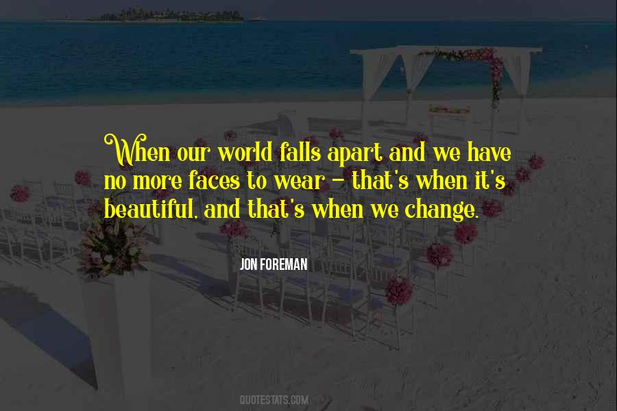 Quotes About World Change #6907