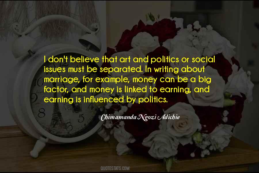 Quotes About Money And Politics #137913