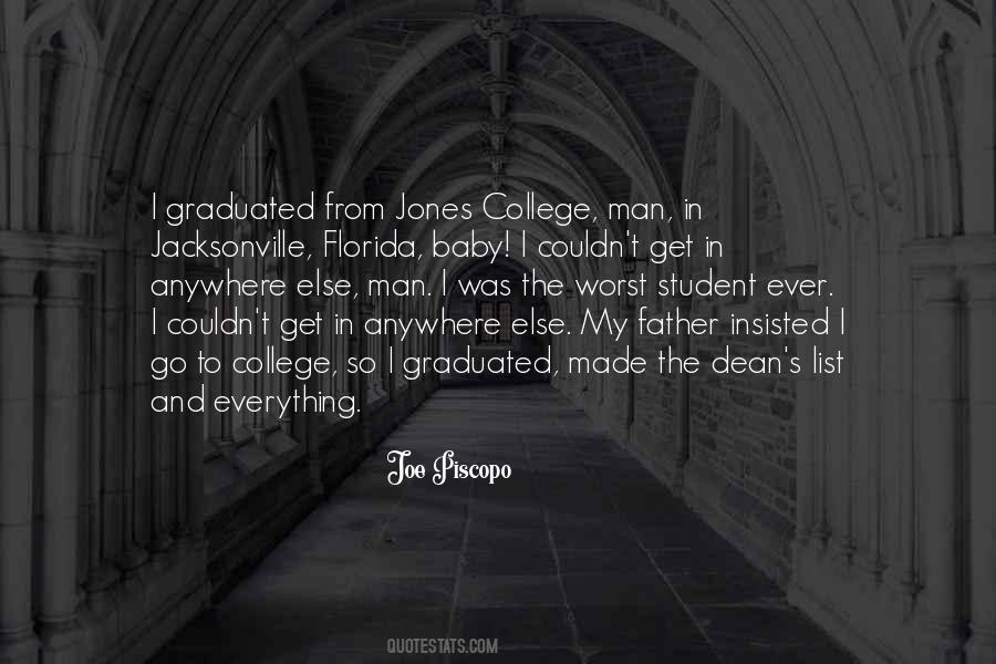 Quotes About Dean's List #222249