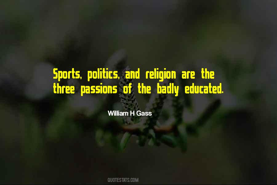 Quotes About Politics And Sports #570604