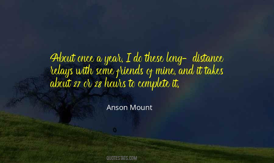 Quotes About Long Distance #219998