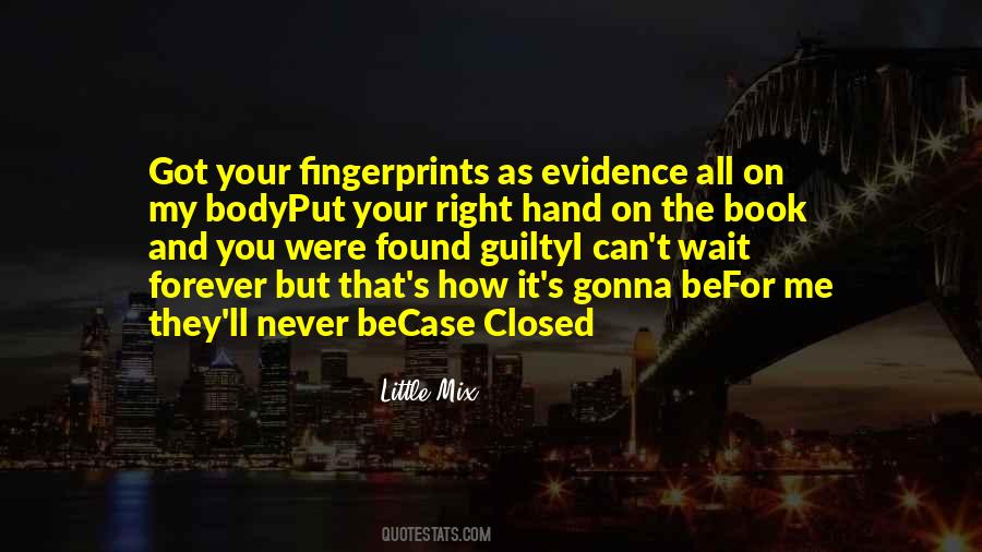 Quotes About Fingerprints #1263705
