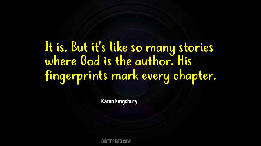 Quotes About Fingerprints #1438195