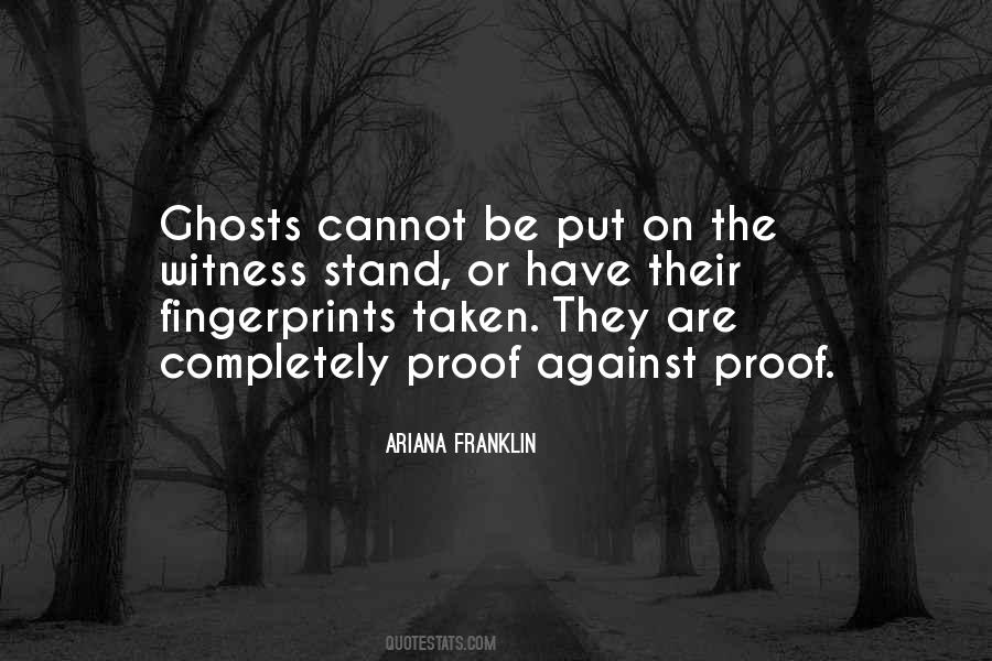 Quotes About Fingerprints #1495018