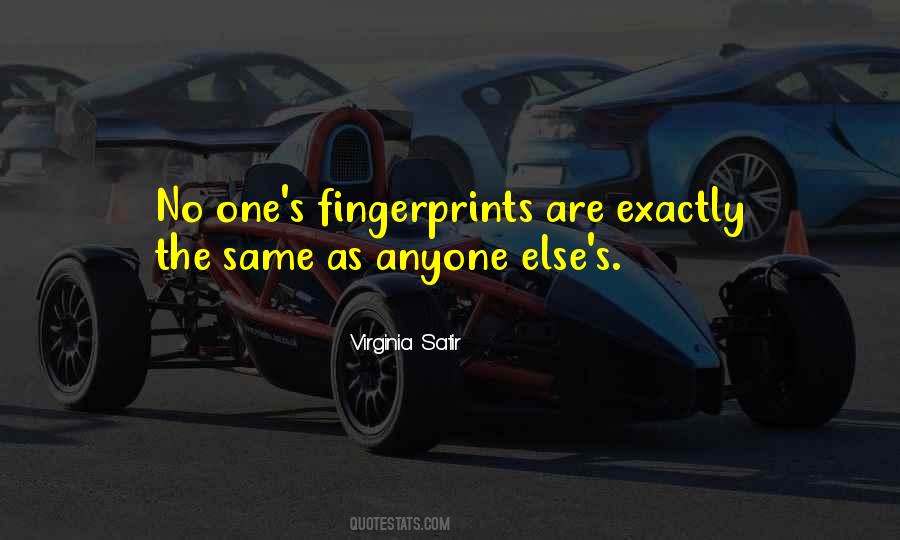 Quotes About Fingerprints #164625
