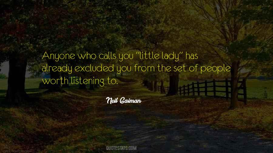 Little Lady Quotes #32017