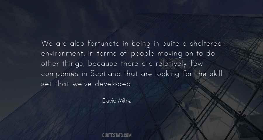 Being Sheltered Quotes #782958
