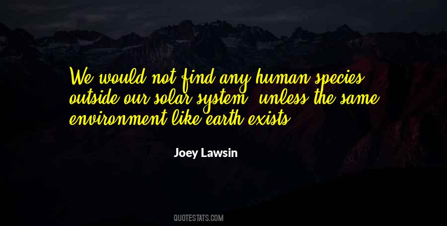 Quotes About Solar System #1822701