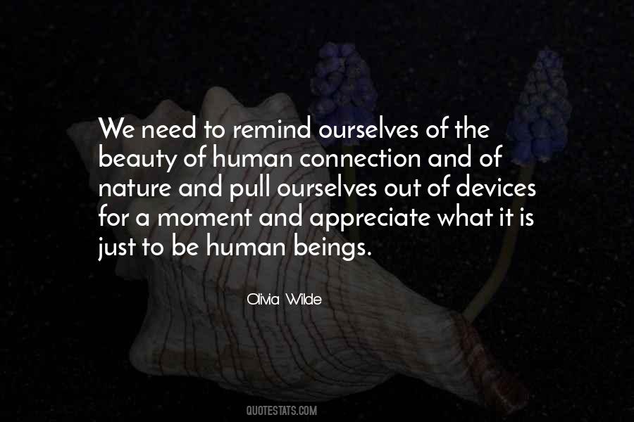 Quotes About Human Beings Nature #412073