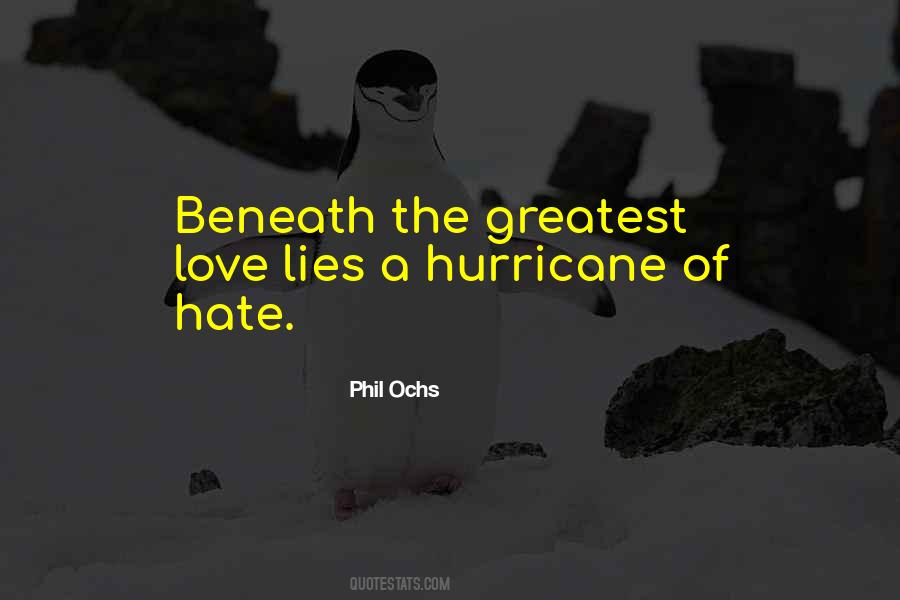 Quotes About Hate Love #28560